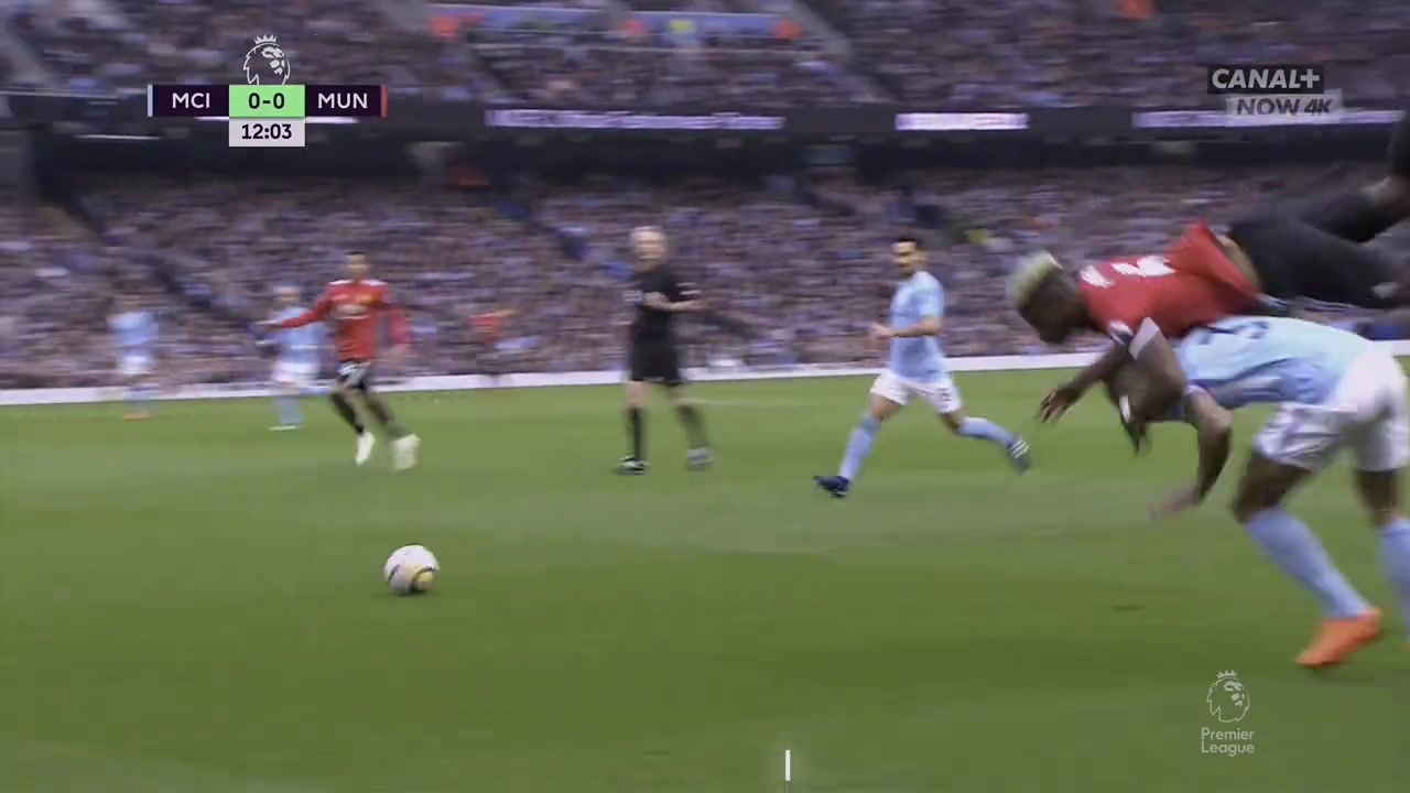 博格巴你们曼城可以夺冠但不能是今天